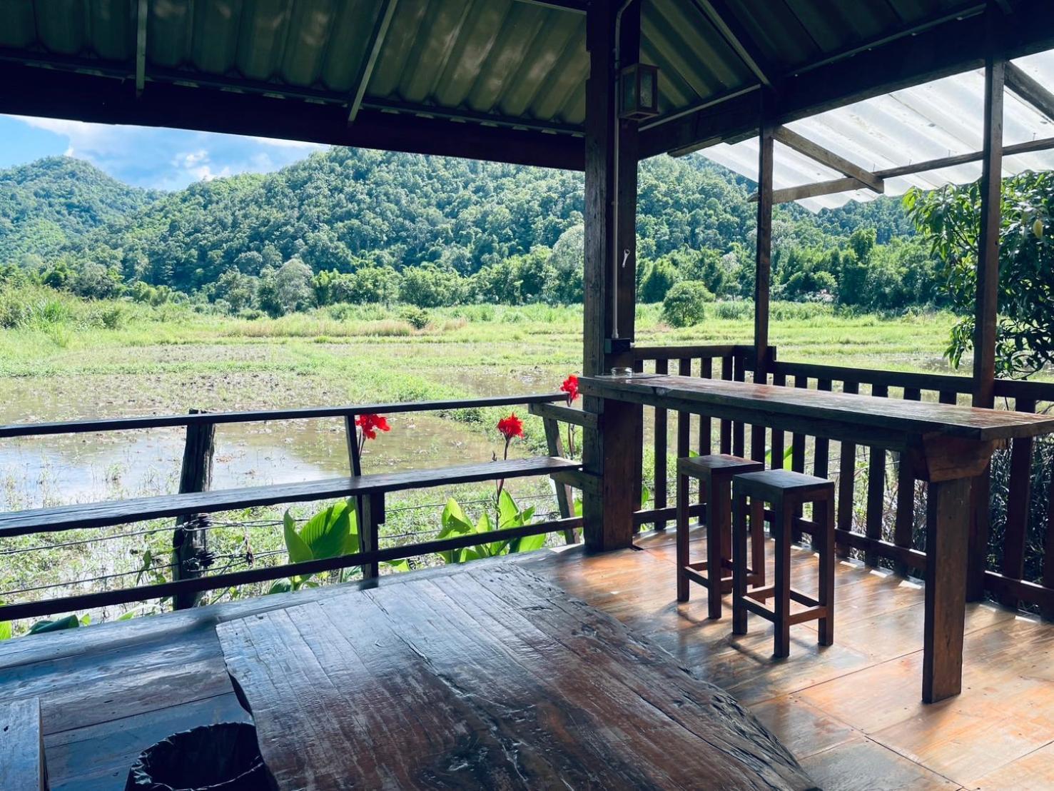 บ้านสวนวิวทุ่ง Ban Mae Sap Nua Exterior photo